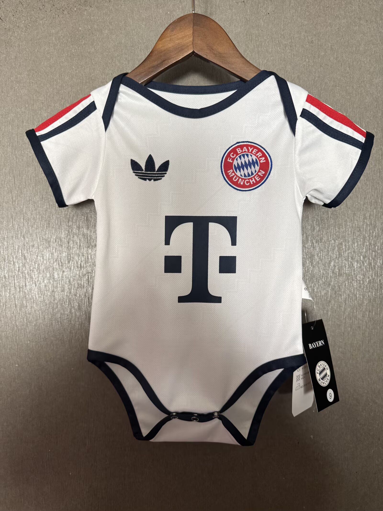 Bayern Munich 26/27 Baby Away White Soccer Jersey